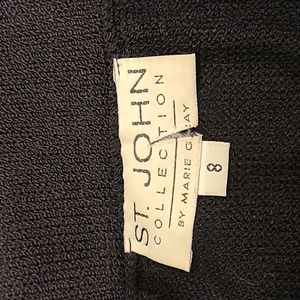 St John Collection black skirt